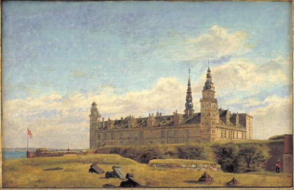 Constantin Hansen, Slottet Kronborg