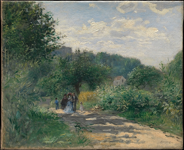 Auguste Renoir, A Road in Louveciennes