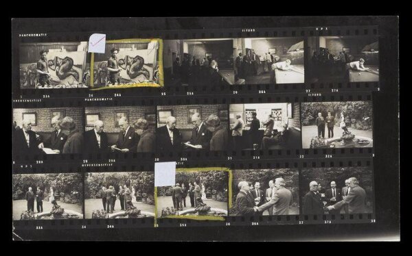 Hardy, Bert, Contact sheet - Chelsea