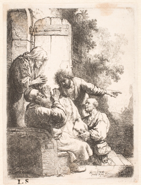 Rembrandt van Rijn, Josefs brødre bringer Jakob den blodige kjortel