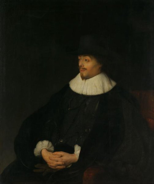 Jan Lievens, Portrait of Constantijn Huygens