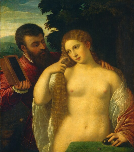 Workshop of Titian, Allegory of Love