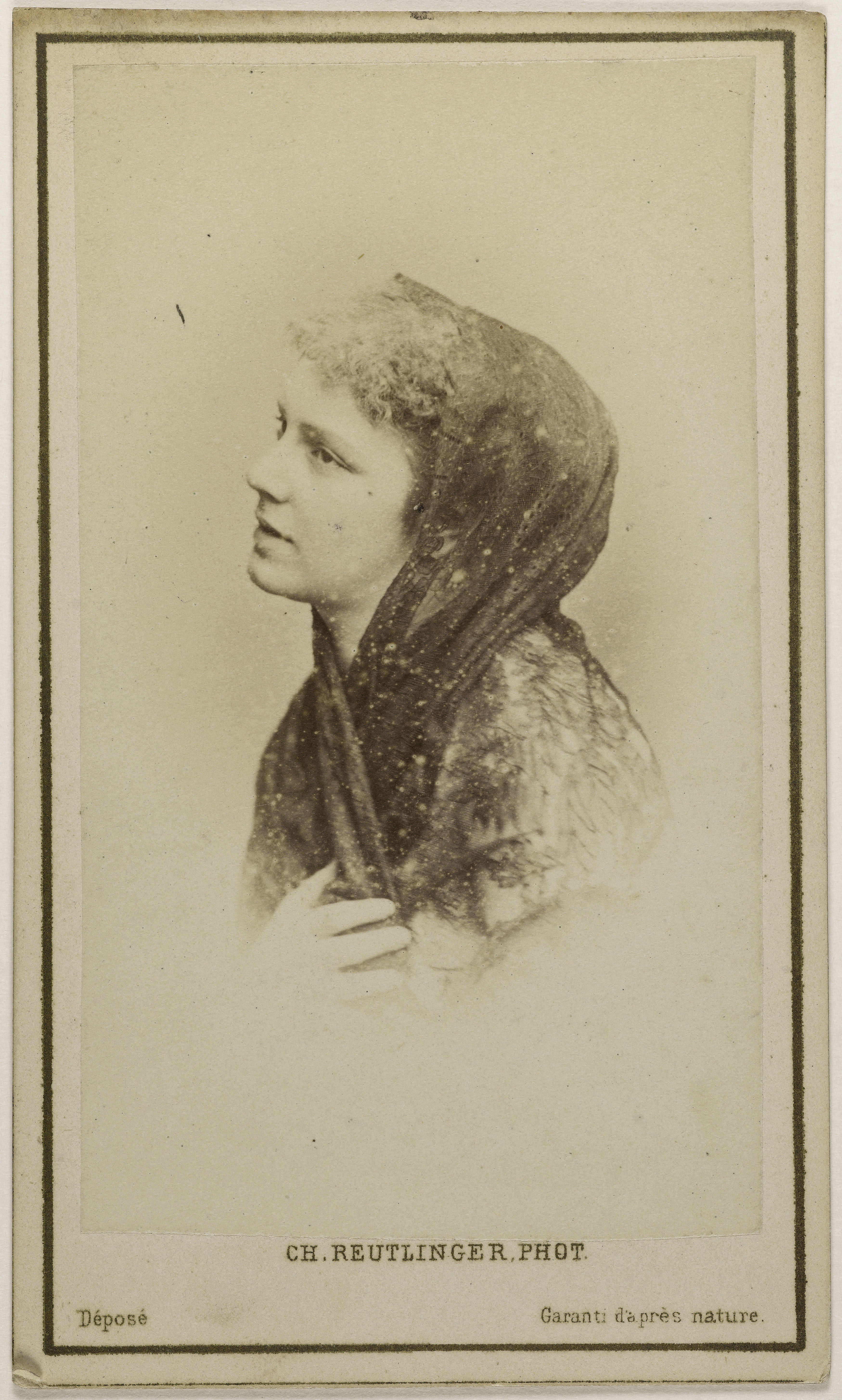 Charles Reutlinger, Portrait de Bellon ou Bellen, Elisa de, (actrice)