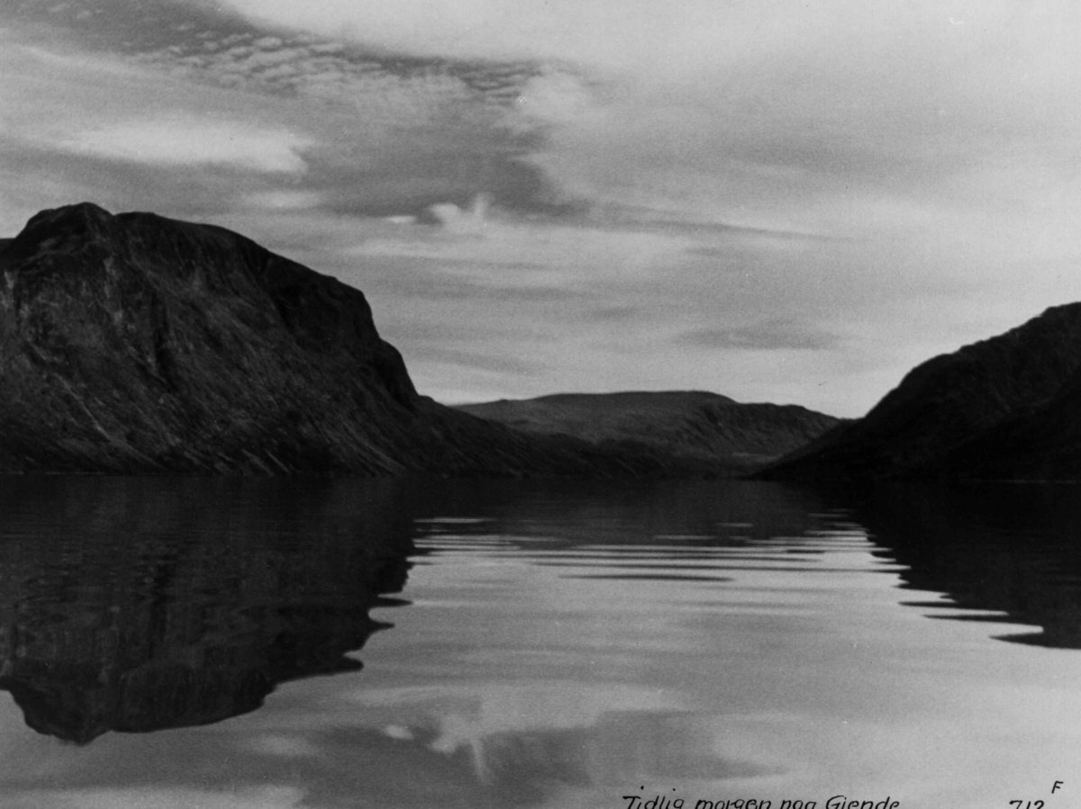 Anders Beer Wilse, Gjende, Jotunheimen