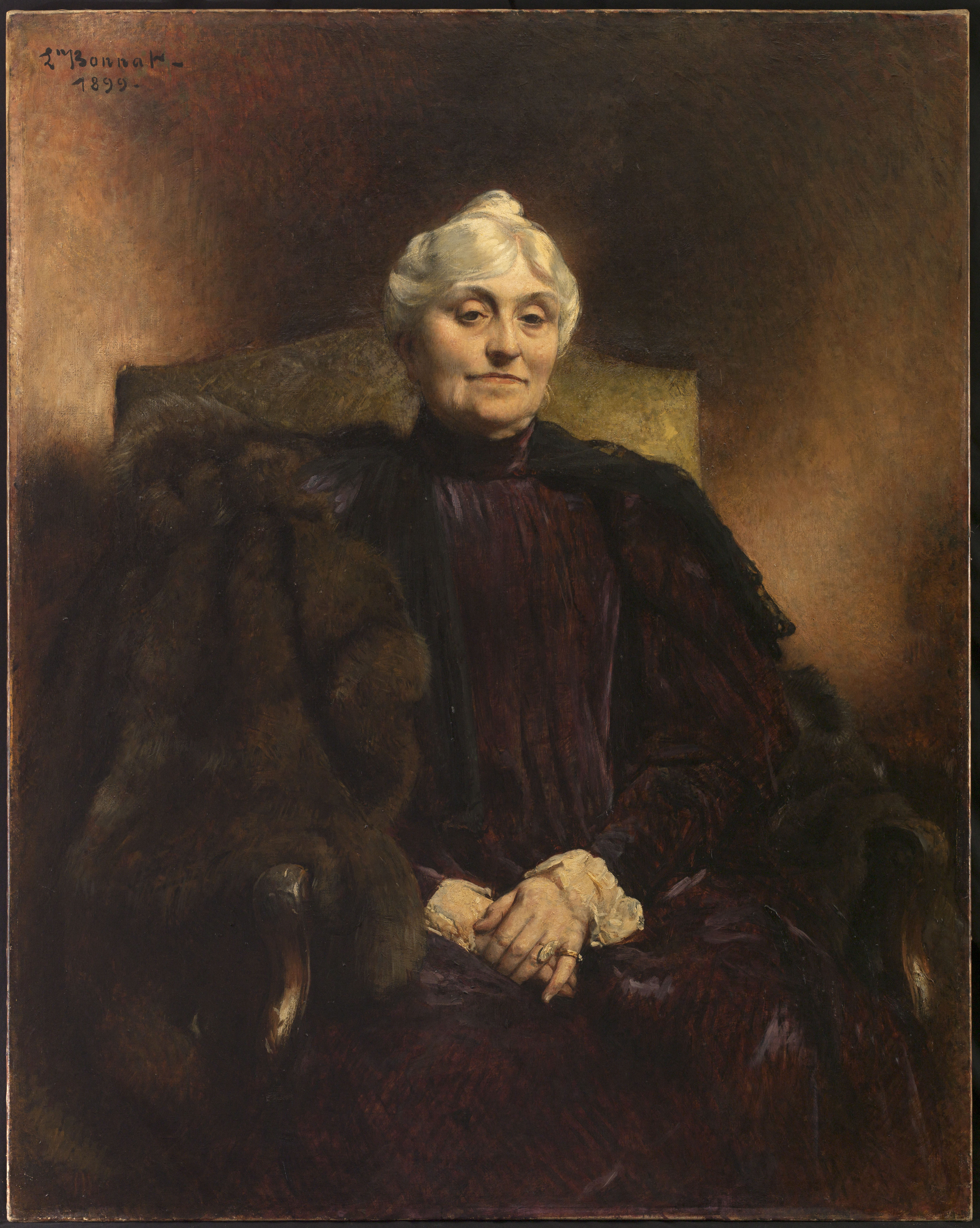 Léon Bonnat, Portrait de Madame Dubernet