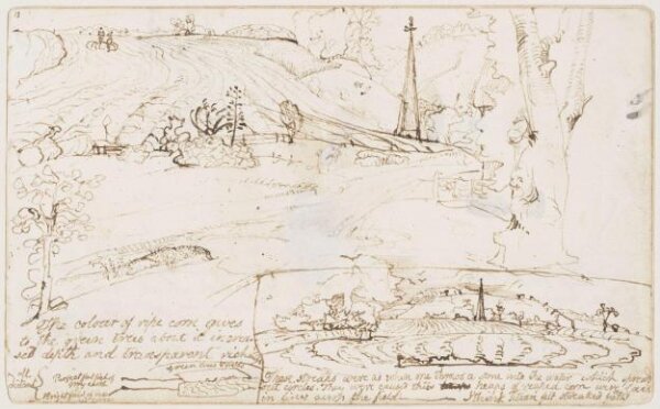 Samuel Palmer, Drawing
