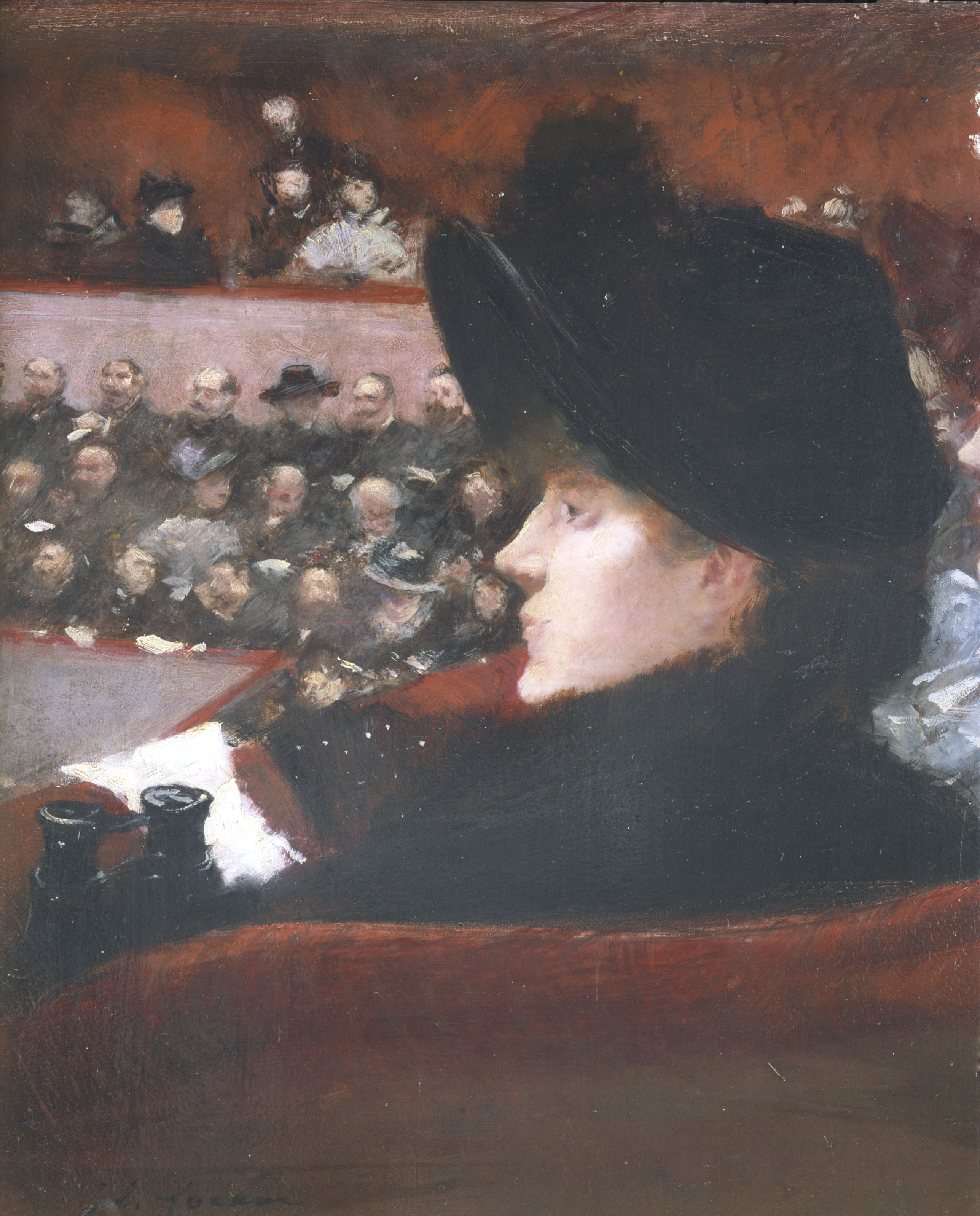 Jean-Louis Forain, La Loge