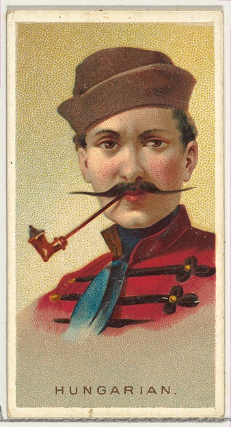 Allen & Ginter, Hungarian, from World's Smokers series (N33) for Allen & Ginter Cigarettes