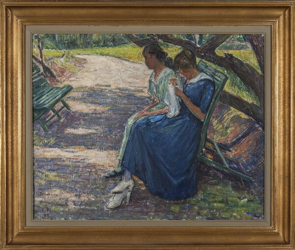 Karl Nordström, Siesta i trädgården