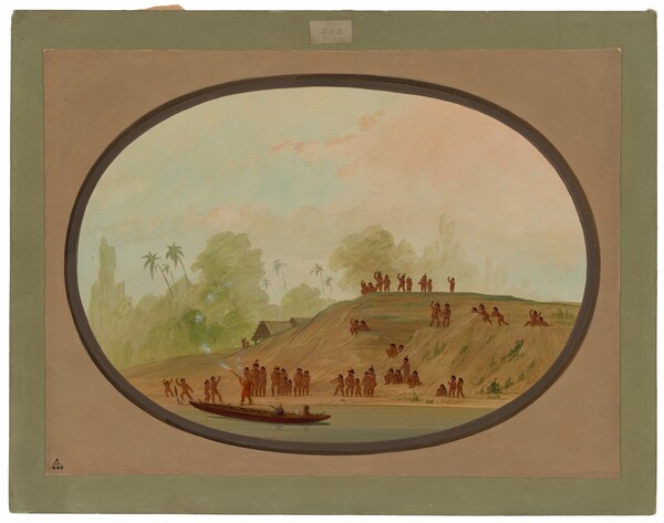 George Catlin, A Small Lengua Village