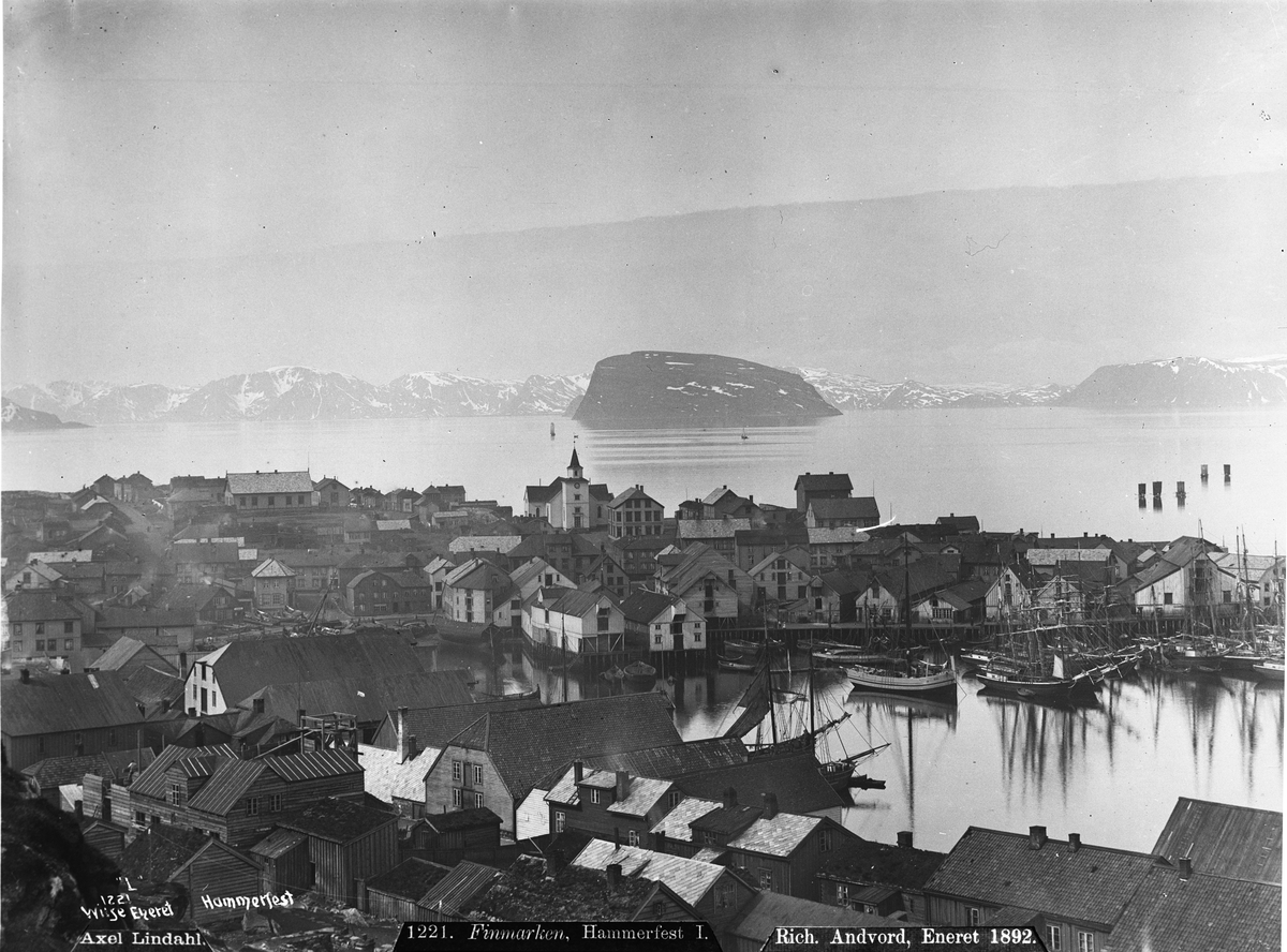 Axel Lindahl, Prot: Finmarken. Panorama af Hammerfest I