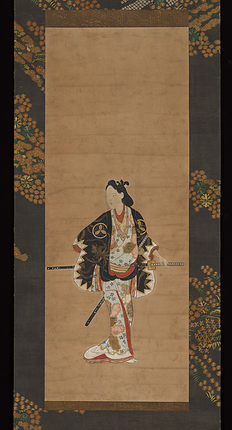 Unidentified artist, Wakashu (Male Youth) with Two Swords