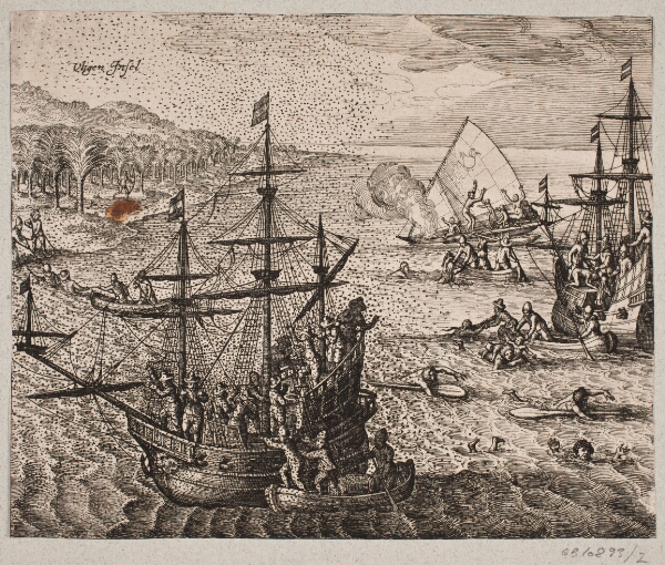 Matthäus Merian (I), Hvordan de vilde folk besejredes
