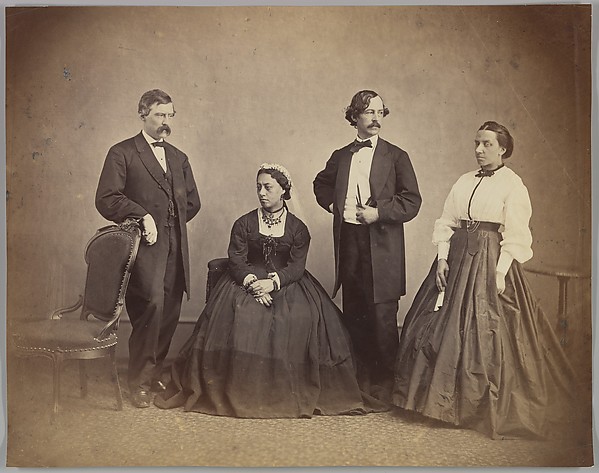Alexander Gardner, Queen Emma of Hawaii and Her Entourage