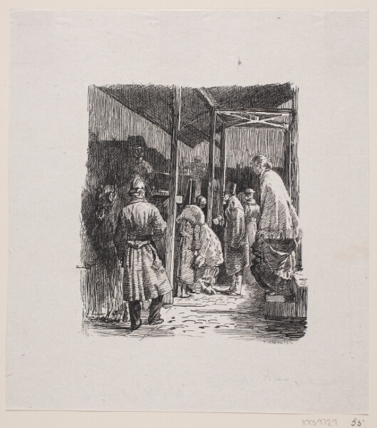 F. Hendriksen, Ved bortkareten fra Det Kongelige Teater