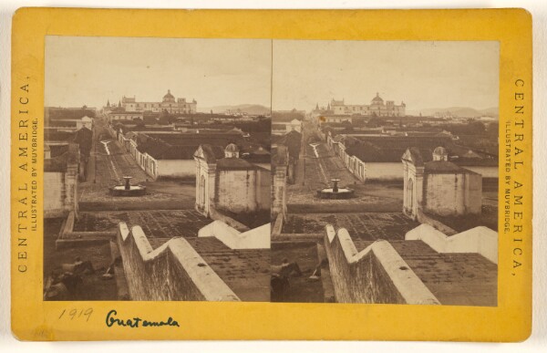 Eadweard J. Muybridge, Guatemala, from Church of Calvario.
