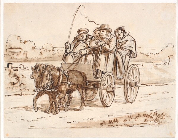 Wilhelm Marstrand, På skovtur