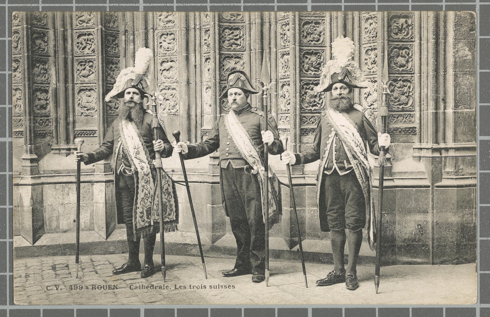 Desconegut, 499 Rouen Cathédrale. Las trois suisses