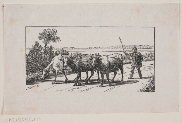 H.P. Hansen, Prøvetryk til Chr. Winthers A.B.C.