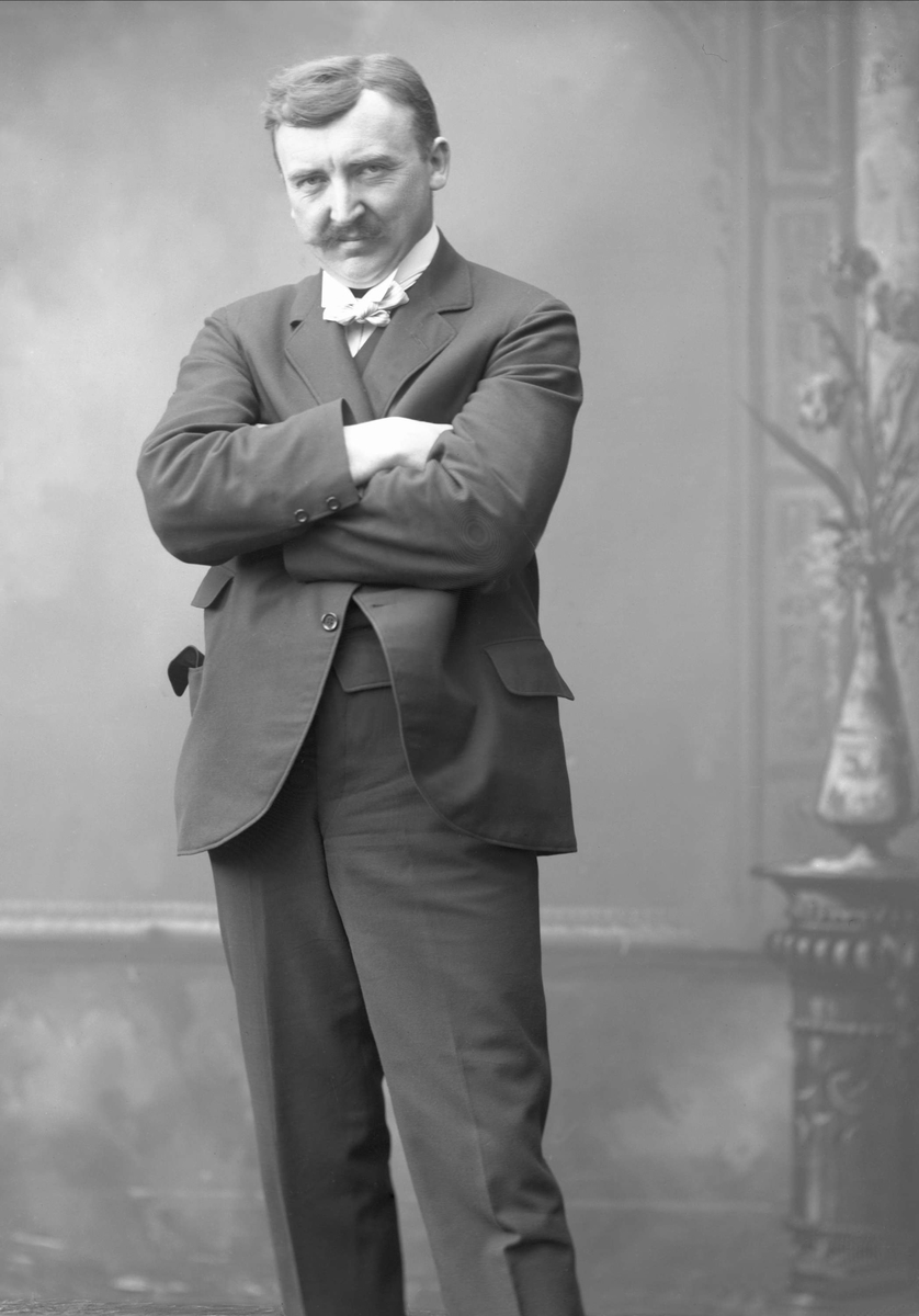 Gustav Borgen, Portrett, skuespiller Stormoen som Ramseth i Daglannet av Bjørnstjerne Bjørnson.