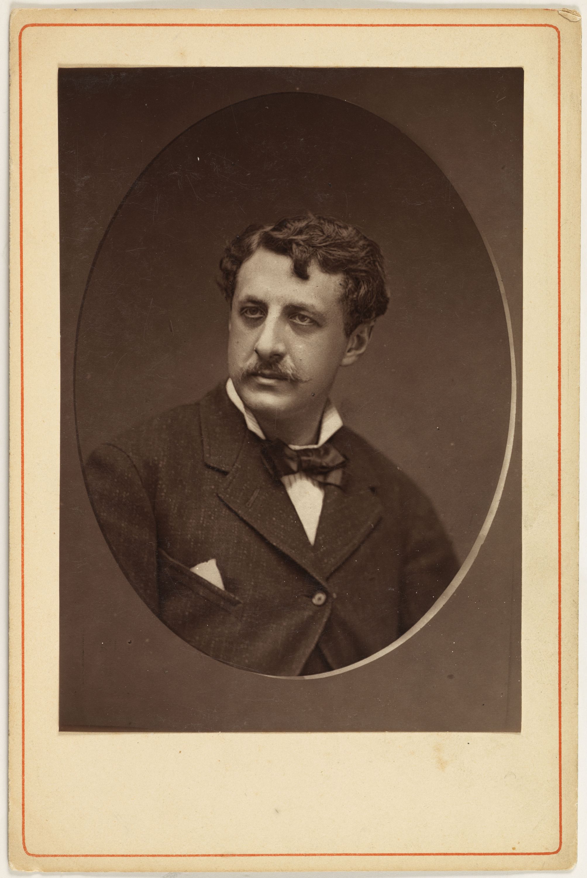 Anonyme, Portrait Pierre Berton, fils, (1849-1912), acteur et auteur dramatique ?