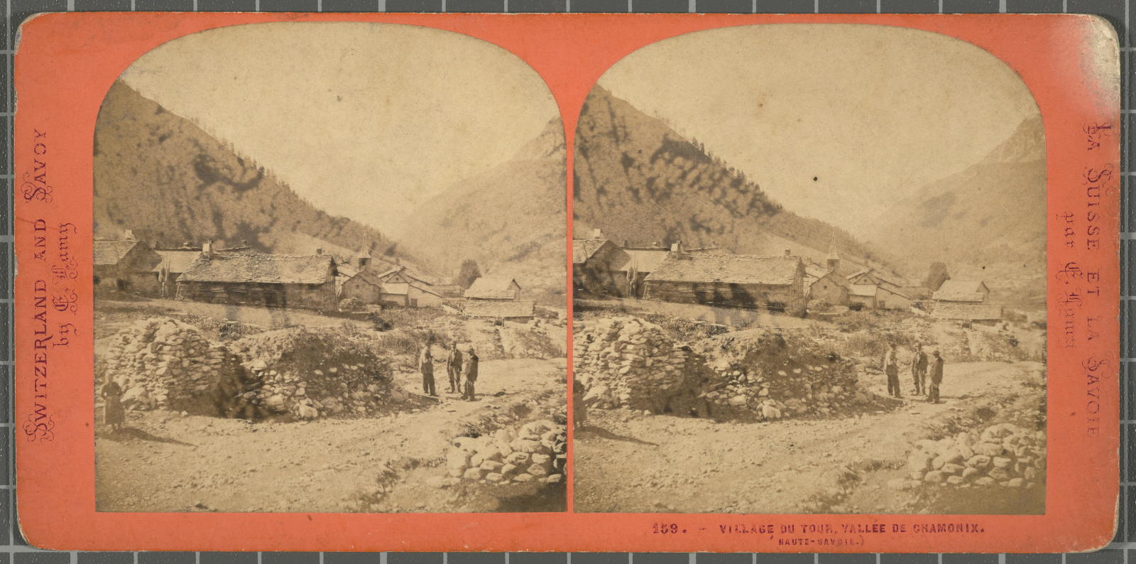Desconegut, Village du tour, Vallée de Chamoniz Lamy, E