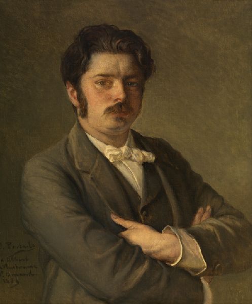 Jean François Portaels, The Composer Albert De Vleeshouwer