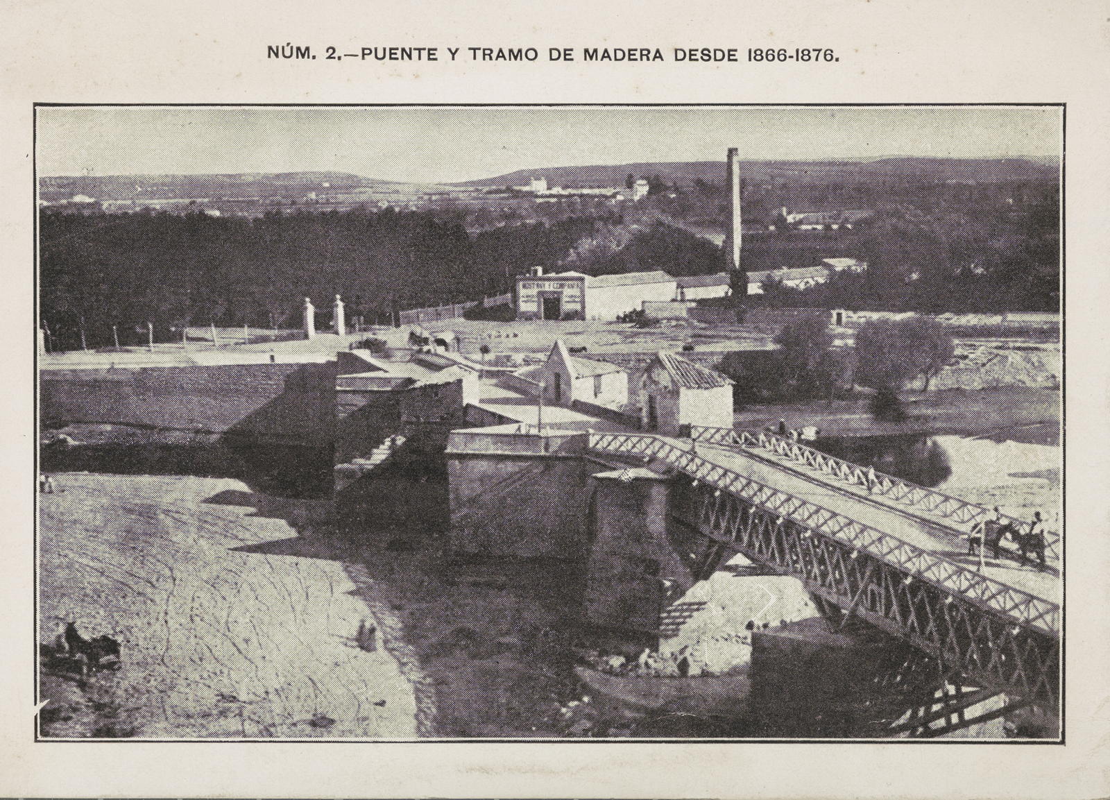 Desconegut, NO. 2. - FLEA Y TRAMO OF MADERA DESDE 1866-1876.