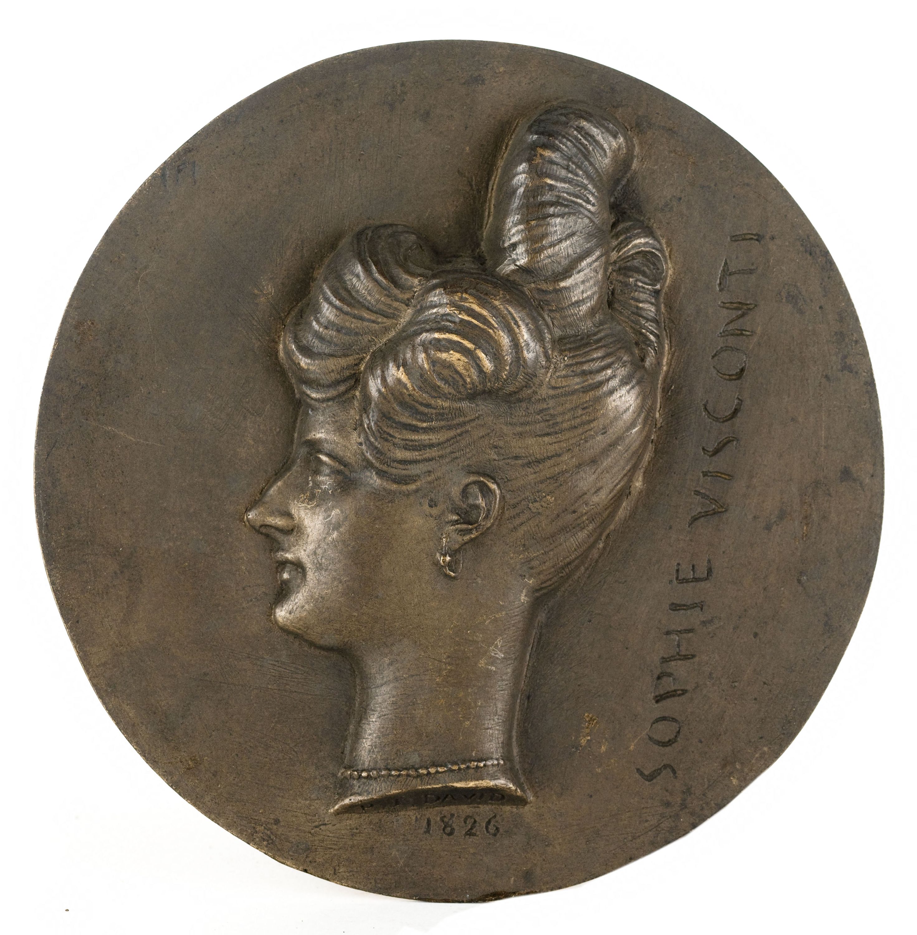 David d'Angers, Portrait de Madame Sophie Visconti