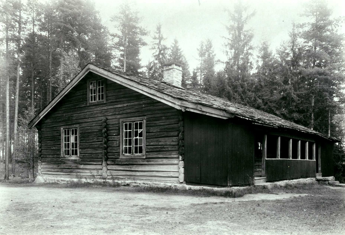 Gisle Midttun, Stai, Stor-Elvdal, Sør-Østerdal, Hedmark. Stue fra 1801. Nå på Glomdalsmuseet.