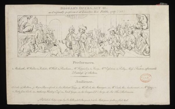 Unknown, The Beggar's Opera