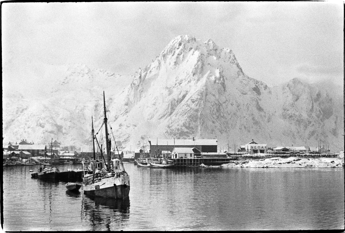 Anders Beer Wilse, Prot: Svolvær havn stemning