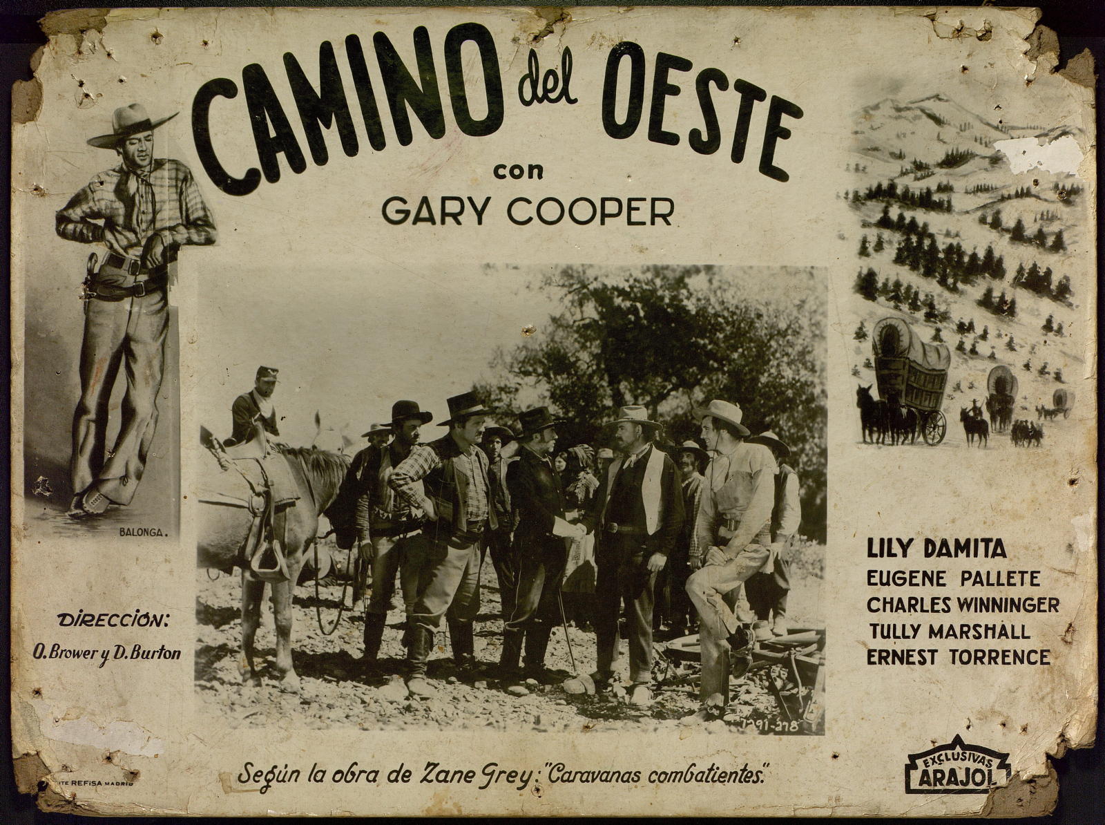 Desconegut, Camino del Oeste