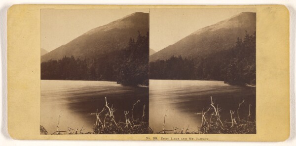 John P. Soule, Echo Lake and Mt. Cannon.