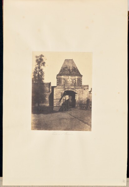 Louis-Alphonse Davanne, Porte de Saint-Firmin