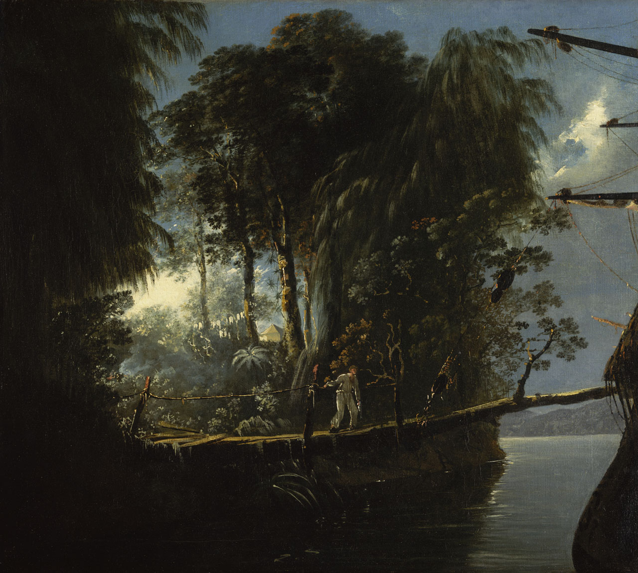 William Hodges, 'View in Pickersgill Harbour, Dusky Bay, New Zealand'