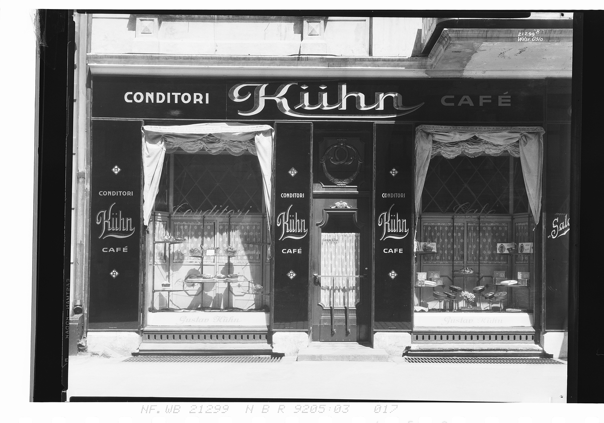 Anders Beer Wilse, Prot: Kuhns cafe Kristiansand