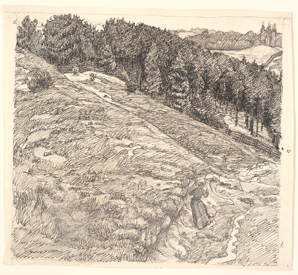 Fritz Syberg, Moderen begyndte sin vandring