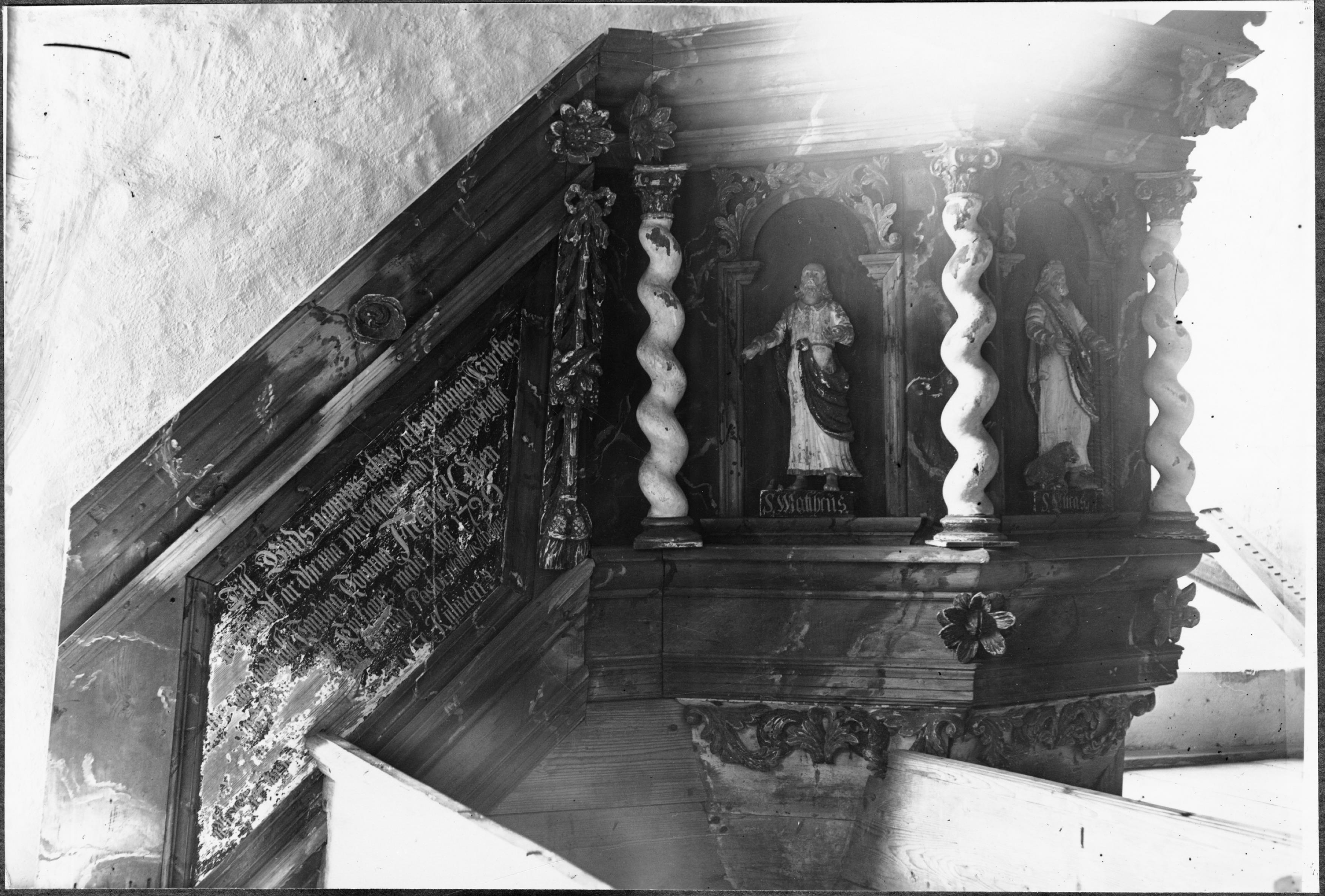 Olle Hellström, Ornunga gamla kyrka