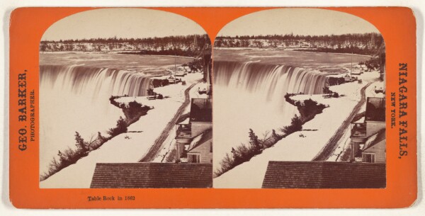 George Barker, Table Rock in 1862