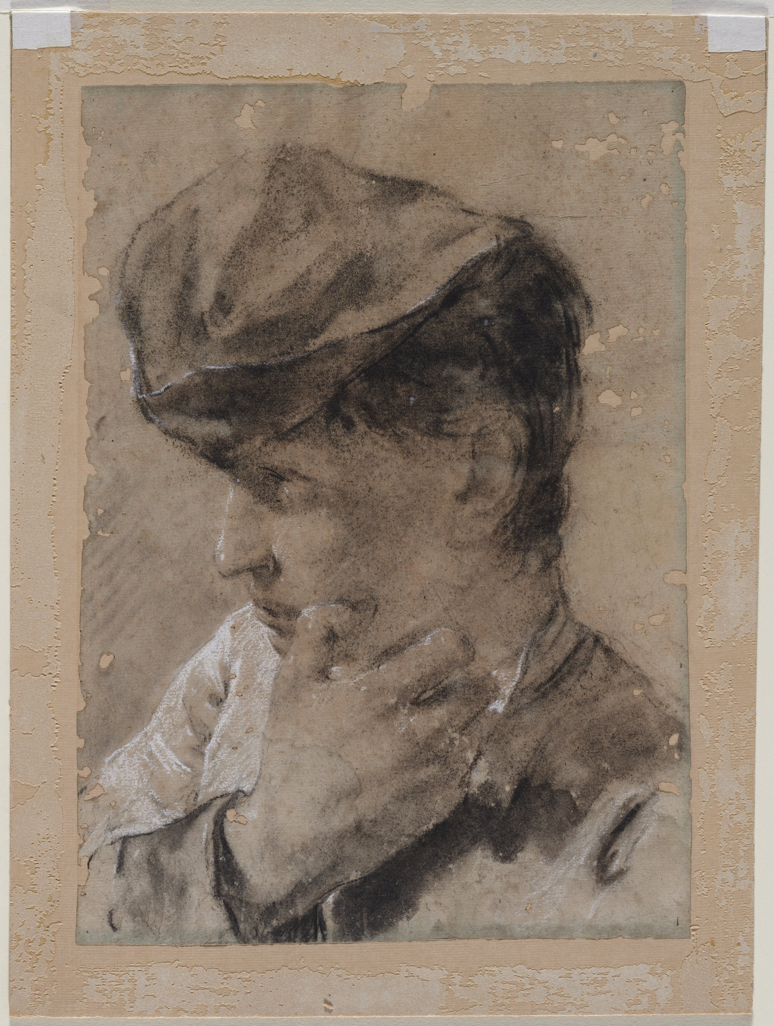 Giovanni Battista Piazzetta, Head of a Young Man in a Cap