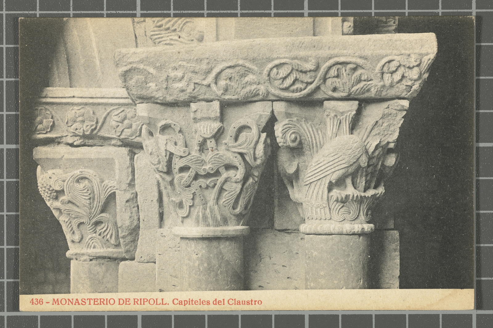 Desconegut, 436 - Monasterio de Ripoll. Claustro chapels