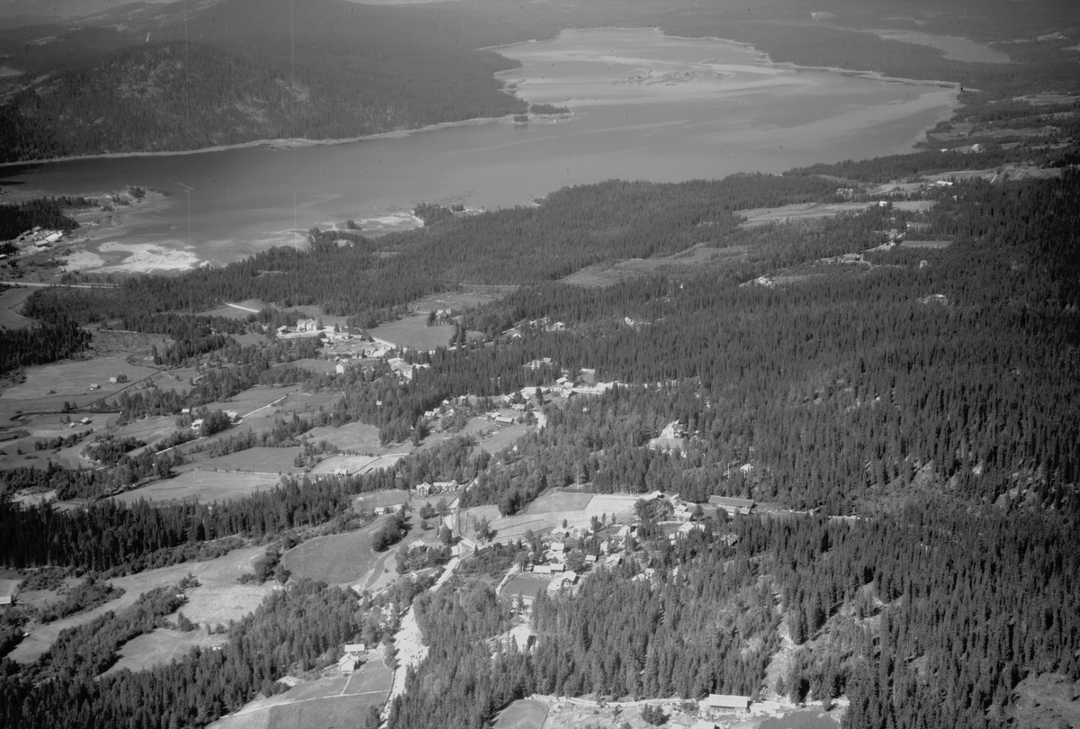 Anno Domkirkeodden, Flyfoto av Nord-Mesna, Mesnalia, Ringsaker.
