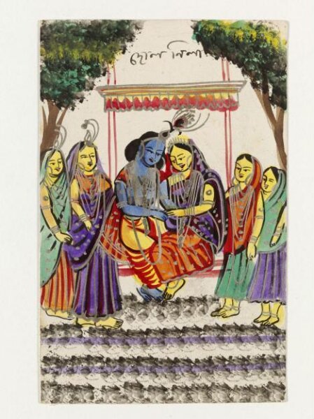 Unknown, Radha and Krishna