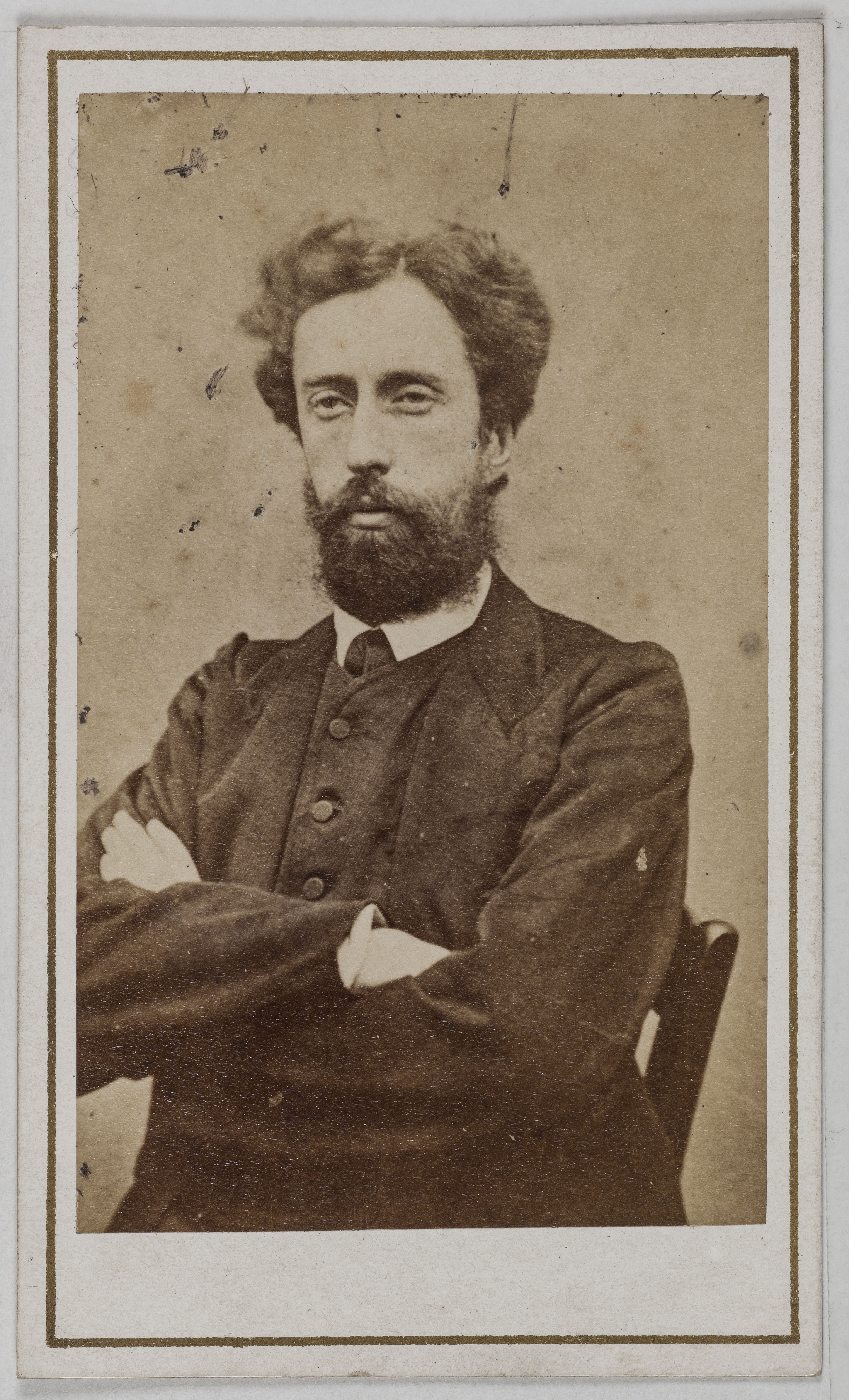 Anonyme, Portrait de Francis Jourde (caissier, membre de la Commune, Ministre des Finances)