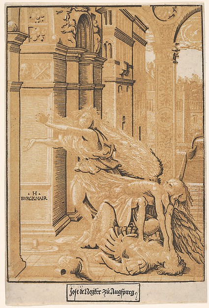 Hans Burgkmair, Lovers Surprised by Death