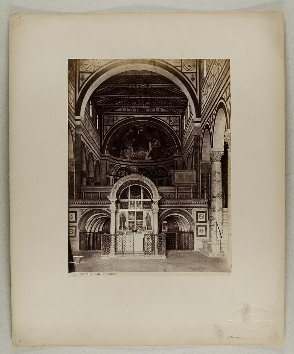 Giorgio Sommer, No. 1889. S. Miniato (Firenze)