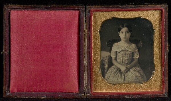 Unknown, [Portrait of a Seated Girl]