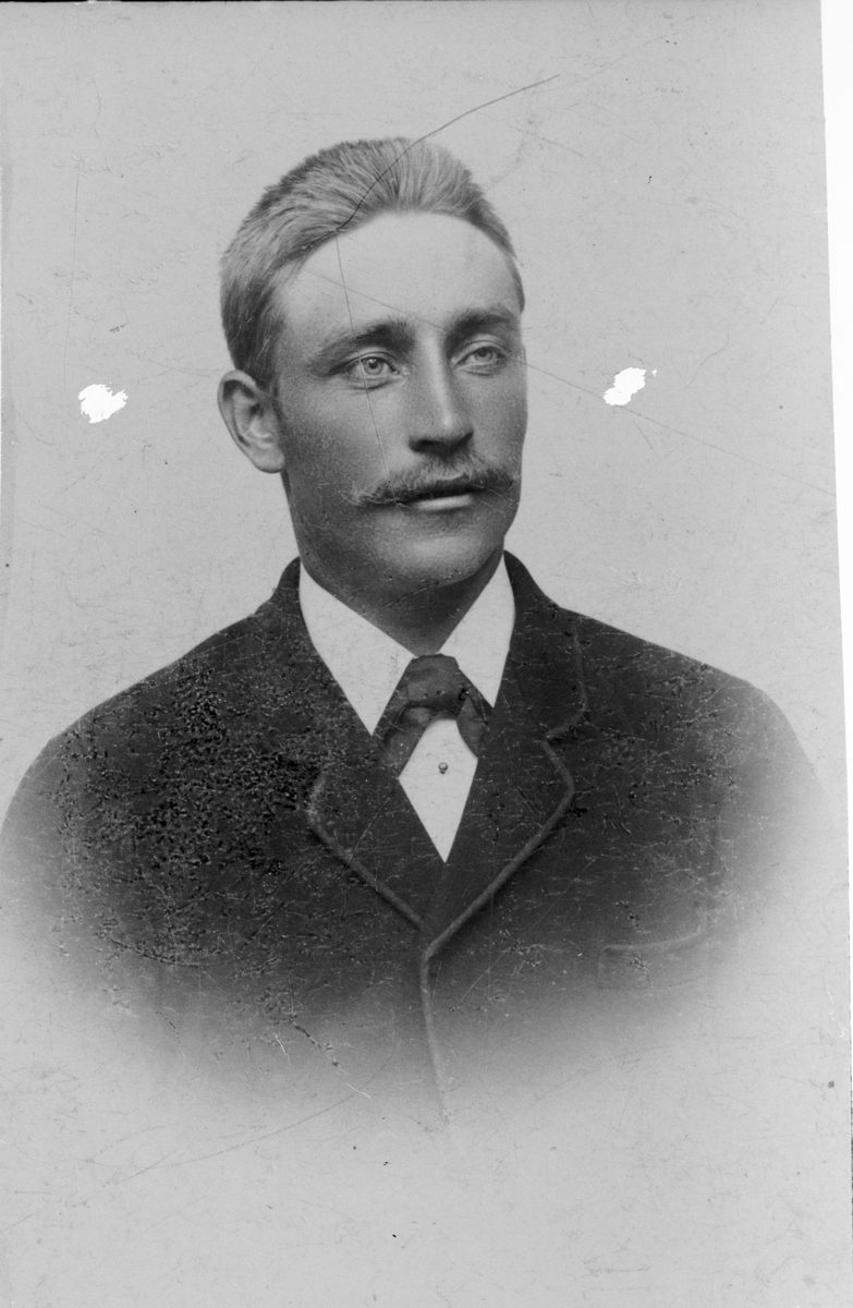 Skötsner-Edhlund, Ateljéporträtt - man, Östhammar, Uppland