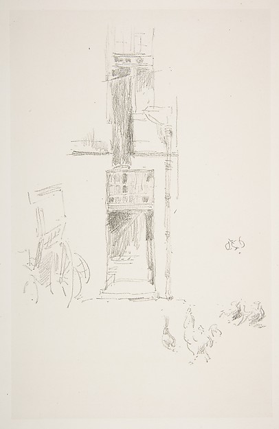 James McNeill Whistler, Cocks and Hens, Hôtel Colbert